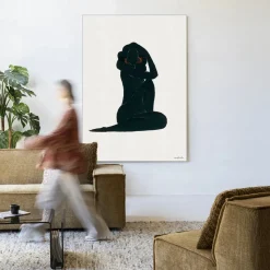 Wandkleed Stillness in maat en frame naar keuze