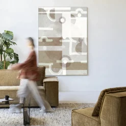 Wandkleed Symbols Of The Universe in maat en frame naar keuze