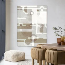 Wandkleed Symbols Of The Universe in maat en frame naar keuze