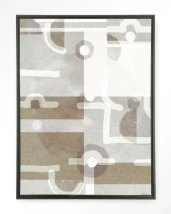 Wandkleed Symbols Of The Universe in maat en frame naar keuze