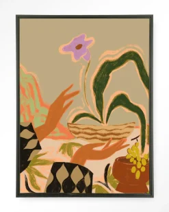 Wandkleed The Power Of One in maat en frame naar keuze