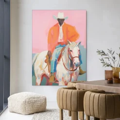 Wandkleed The Sheriff in maat en frame naar keuze