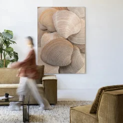 Wandkleed Tijdloze Rust: Samen in maat en frame naar keuze