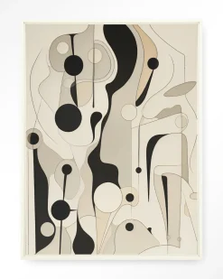 Wandkleed Toulouse in maat en frame naar keuze