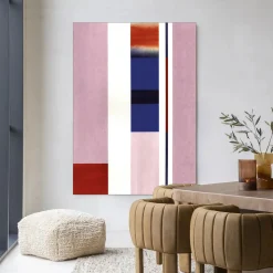 Wandkleed Vertical Lilac in maat en frame naar keuze