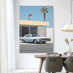 Wandkleed Vice in maat en frame naar keuze