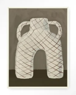 Wandkleed Vivid Vase 05 in maat en frame naar keuze