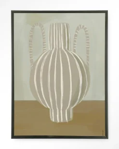 Wandkleed Vivid Vase 04 in maat en frame naar keuze