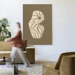 Wandkleed Vivid Vase 09 in maat en frame naar keuze