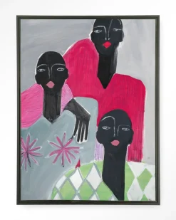 Wandkleed We Are Family in maat en frame naar keuze