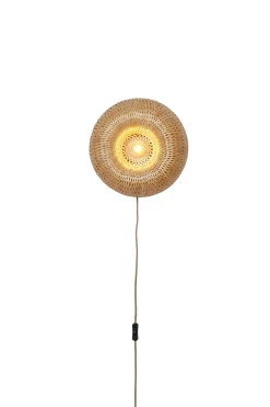 Wandlamp Barbados Bamboe, 35cm