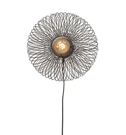 Wandlamp Cango Bamboe, 40cm