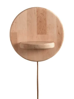 Wandlamp Corsica Beukenhout