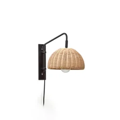 Wandlamp Damila Rotan