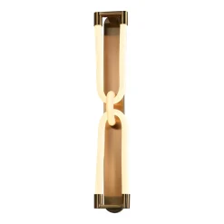 Wandlamp Lysa kleur Brushed Gold