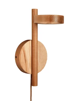 Wandlamp Okinawa Essenhout, kleur Naturel