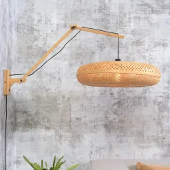 Wandlamp Palawan Ø60cm, Bamboe