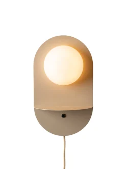 Wandlamp Tokyo Met plankje en USB