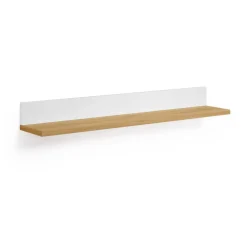 Wandplank Abilen Eiken, kleur Wit