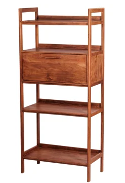 Wandrek Falcone Met 1 deur, Acaciahout, 200 x 90cm