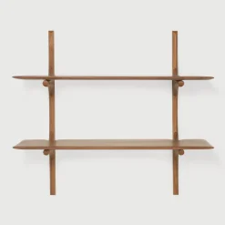 Wandrek PI Hout, Met 2 planken