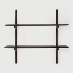 Wandrek PI Hout, Met 2 planken