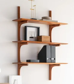 Wandrek PI Hout, Met 3 planken