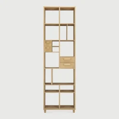 Wandrek Pirouette Geolied Eikenhout, 200 x 60cm