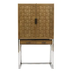 Wijnkast/Opbergkast Southend Eikenhout, 182 x 100cm