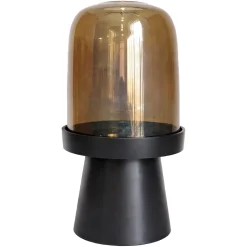 Windlicht Kate 36cm, kleur Walnut