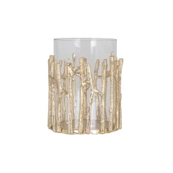 Windlicht Loretta kleur Goud