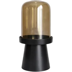 Windlicht Meave 55cm, kleur Walnut