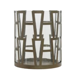 Windlicht Shandy 31cm, kleur Brass antique