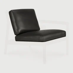 Zitkussen Jack t.b.v. Fauteuil Jack, Leder, kleur Zwart