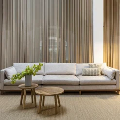 4,5-zits Bank Blossom Walnoot Eikenhout en stof