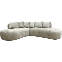 4-zits Bank Cassie Chenille, kleur Desert