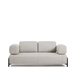 2-zits Bank Compo Met armleuning, kleur Beige