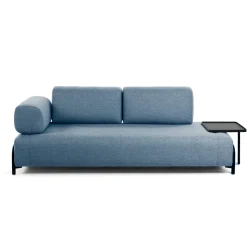 3-zits Bank Compo Met Bijzettafel