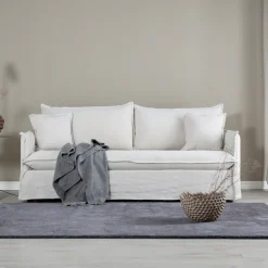 3-zits Bank Elden Linnen 200cm