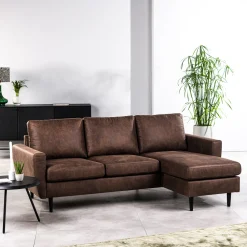 3-zits Bank Everet Links/Rechts