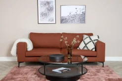 3-zits Bank Laqueta Stof