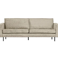2,5-zits Bank Rodeo Structure Velvet, kleur Wheatfield