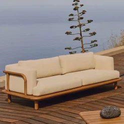 3-zits Bank Turqueta Teakhout