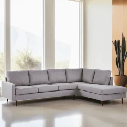 3-zits Hoekbank Jeno kleur Grijs