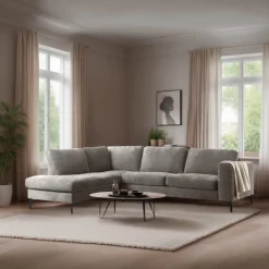 3-zits Hoekbank Merko Chenille