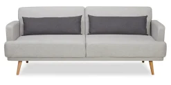 3-zits Slaapbank Jeb kleur Grijs