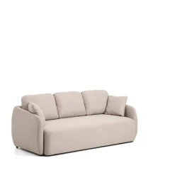 3-zits Slaapbank Laira Chenille, kleur Beige