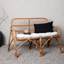 2-zits Tuinbank Albany Rotan, 130cm