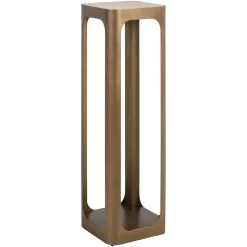 Zuil Claridge Keramiek/Glas en ijzer, 100cm hoog