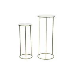 Zuil Ricardo Set van 2 stuks, kleur Wit